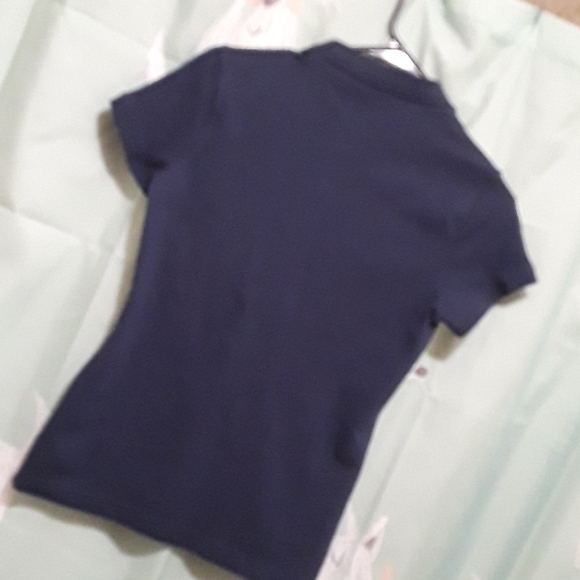 Vineyard Vines Polo Navy W/Pink Whale Sz xs - Picture 4 of 4